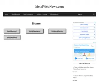 Metalwebnews.com(METAL WEB NEWS) Screenshot