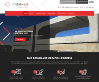 Metalwest.com.au(Metal West) Screenshot