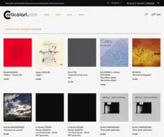 Metamkine.com(Corticalart, Mail-order, distribution, experimental music) Screenshot