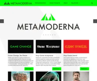 Metamoderna.org(Home) Screenshot