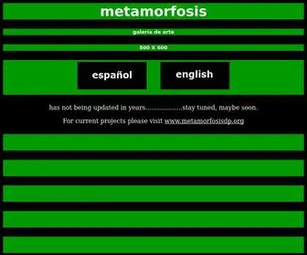 Metamorfosis.com(Metamrofosis Galeria de Arte) Screenshot