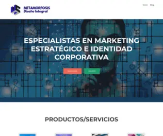 Metamorfosisci.com(Agencia de Diseño y Marketing) Screenshot