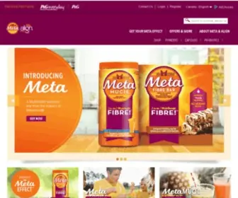 Metamucil.ca(Metamucil Fibre Supplements) Screenshot