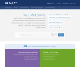 Metanet.ch(Zürich) Screenshot
