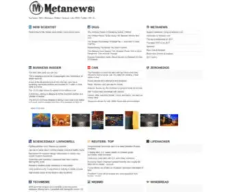 Metanews.com(Your gateway to web3) Screenshot