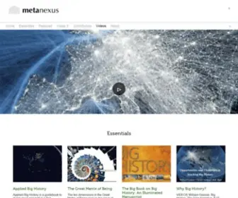 Metanexus.net(Metanexus) Screenshot