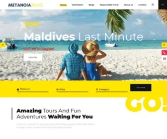 Metanoiatravel.in(Metanoiatravel) Screenshot