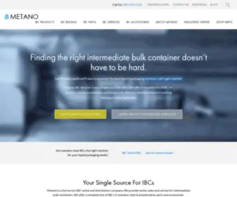 Metanousa.com(Intermediate Bulk Containers) Screenshot