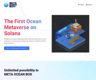 Metaoceanbox.com(Meta Ocean Box) Screenshot