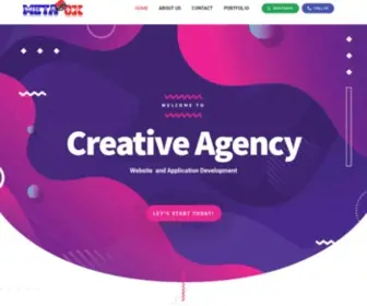 Metaox.com(Meta Ox Wesite and Apps Development Company) Screenshot