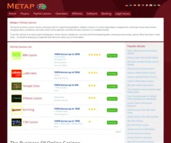 Metap.org Screenshot