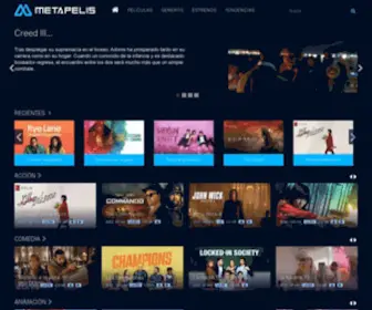 Metapelis.com(Ver y Descarga películas gratis audio latino 1 link Mega) Screenshot