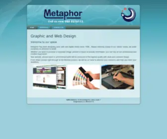 Metaphor.ie(Web design) Screenshot