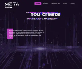 Metapublishing.io(Games Publisher) Screenshot