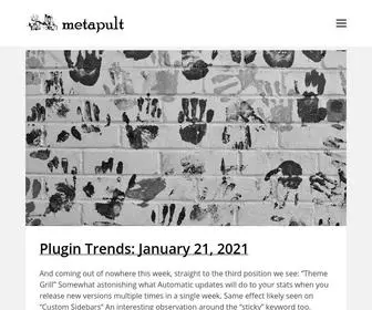 Metapult.com(WordPress Plugin Trends) Screenshot