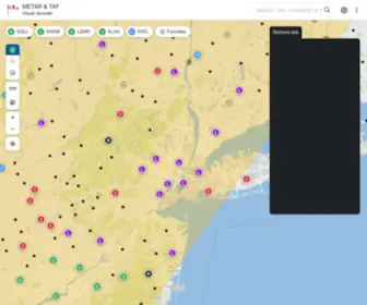 Metar-Taf.com(Meteorological Aerodrome Reports (METAR)) Screenshot