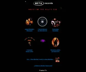 Metarecords.com(The Meta Records) Screenshot