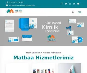 Metareklammatbaa.com(Matbaa Hizmetleri) Screenshot