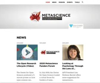 Metascience.com(Metascience) Screenshot