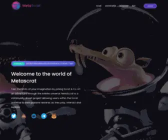 Metascrat.com(The Scrat Universe. MetaScrat) Screenshot