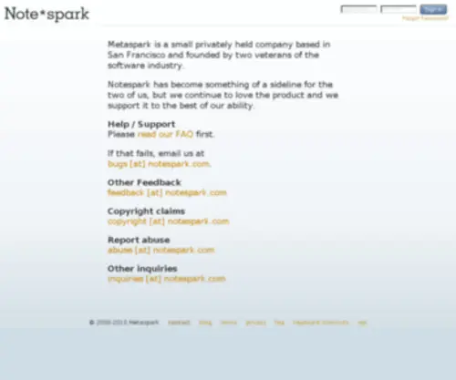 Metaspark.com(Metaspark) Screenshot