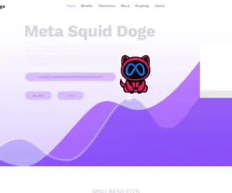 Metasquiddoge.com(Meta Squid Doge) Screenshot