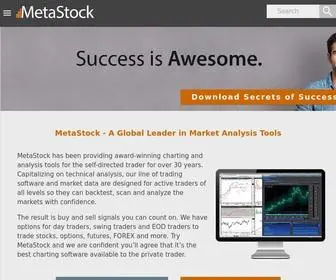 Metastock.com(Metastock) Screenshot