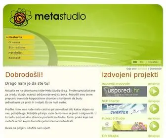 Metastudio.hr(Meta Studio d.o.o) Screenshot