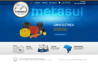Metasul.ind.br(Ferramentas e materiais pra construção) Screenshot