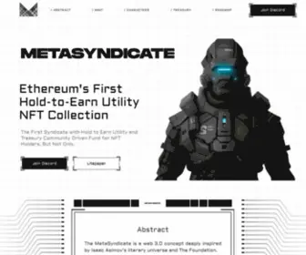 Metasyndicate.io(The MetaSyndicate) Screenshot