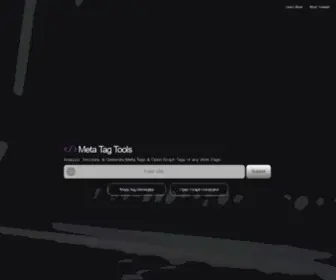 Metatagtool.com(Generate) Screenshot