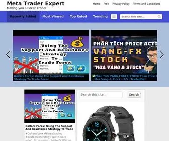 Metatraderexpert.com(Meta Trader Expert) Screenshot