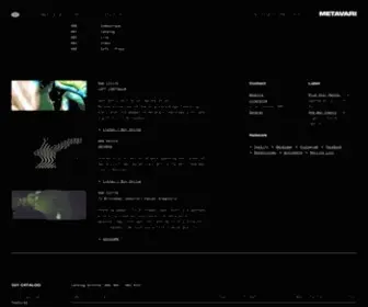 Metavari.com(M E T A V A R I) Screenshot