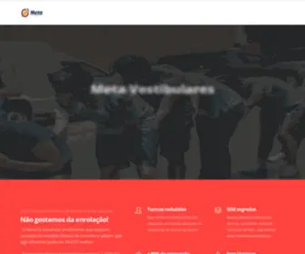 Metavest.com.br(Meta Vestibulares) Screenshot