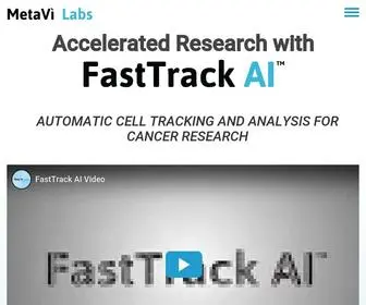 Metavilabs.com(Microscopy Analysis Automation) Screenshot