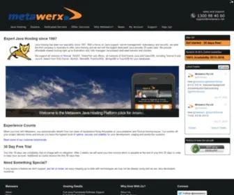 Metawerx.net(Java Hosting) Screenshot