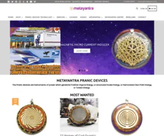 Metayantra.org(They are energetic devices created with) Screenshot