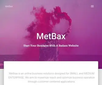 Metbax.com(MetBax) Screenshot