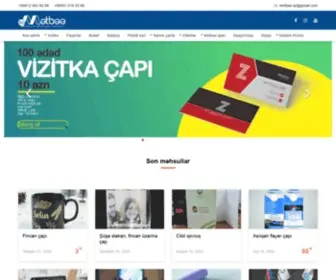 Metbee.az(Vizitka sifarişi) Screenshot