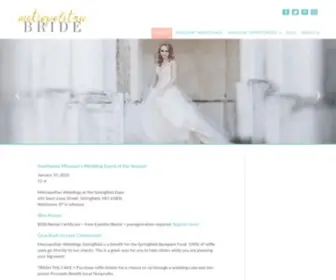 Metbride.com(Bridal Show and Wedding Expo serving Springfield MO on January 10) Screenshot