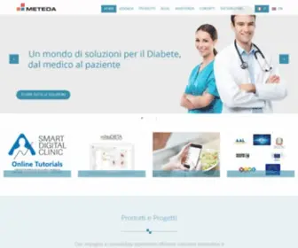 Meteda.it(Soluzioni avanzate per il Diabete e la Nutrizione) Screenshot