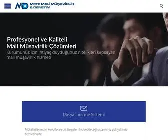 Metedenetim.com(Mete Mali Müşavirlik ve Denetim) Screenshot