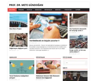 Metegundogan.com(Prof) Screenshot