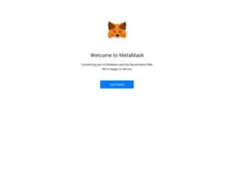 Metemask.com(MetaMask) Screenshot