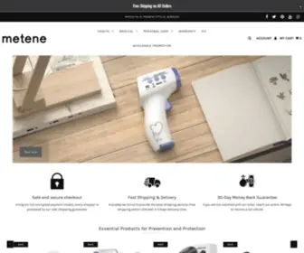 Metene.com(Premium Quality Personal Care Supplies & Equipment) Screenshot