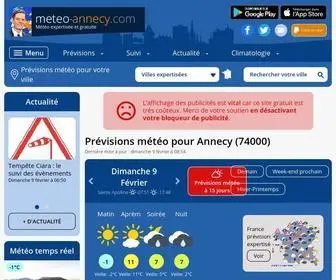 Meteo-Annecy.com(Météo AnnecyFR)) Screenshot