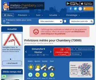 Meteo-Chambery.com(Météo ChamberyFR)) Screenshot