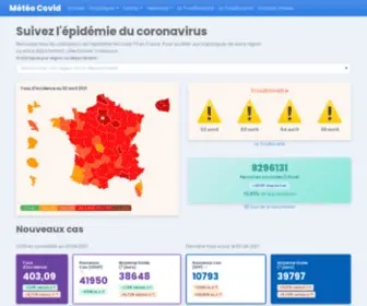 Meteo-Covid.com(Météo) Screenshot