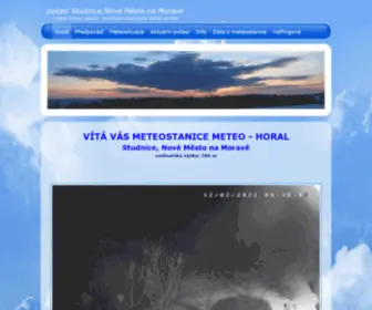 Meteo-Horal.eu(Počasí Studnice) Screenshot