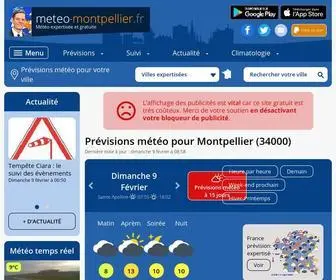 Meteo-Montpellier.fr(Météo MontpellierFR)) Screenshot
